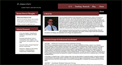 Desktop Screenshot of djcarr.net